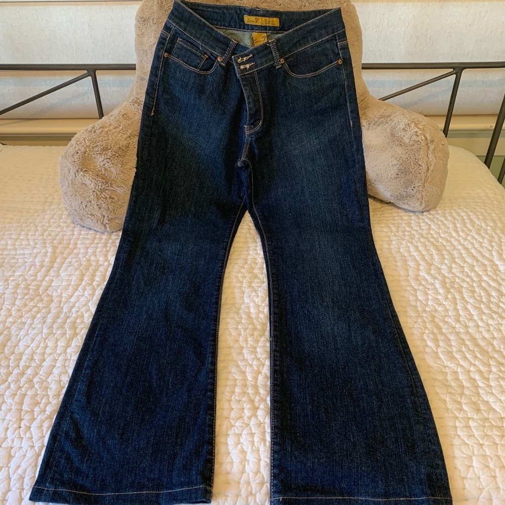 Seven 7 Brand Fit and Flare Jeans